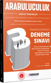 Arabuluculuk Tamamı Çözümlü 3 Deneme Sınavı