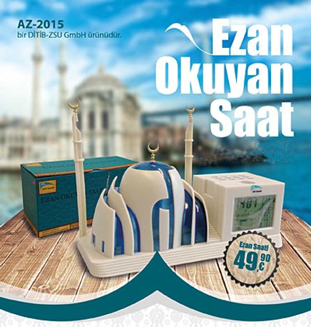 DİTİB Ezan Okuyan Saat