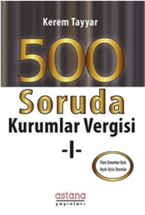 500 Soruda Kurumlar Vergisi 1 