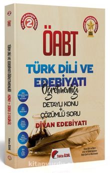 2020 ÖABT Türk Dili ve Edebiyatı 2. Kitap Divan Edebiyatı Konu Anlatımlı Soru Bankası