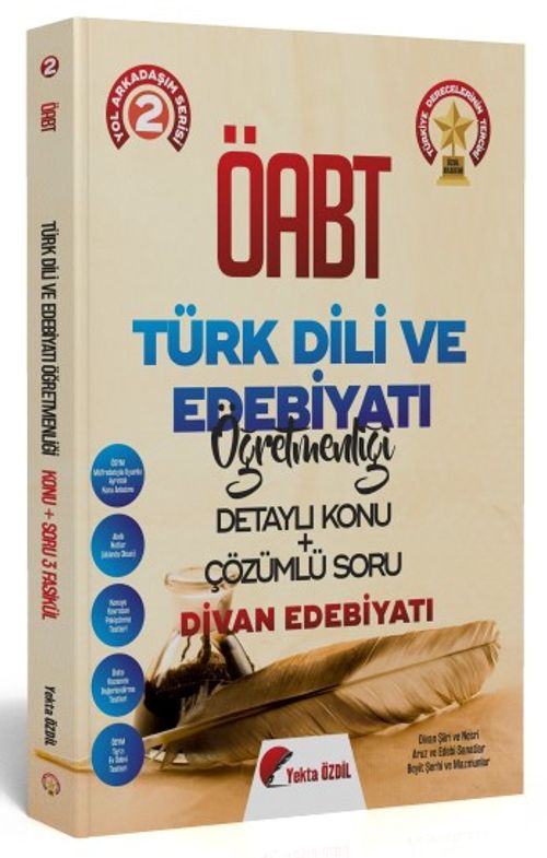 2020 ÖABT Türk Dili ve Edebiyatı 2. Kitap Divan Edebiyatı Konu Anlatımlı Soru Bankası
