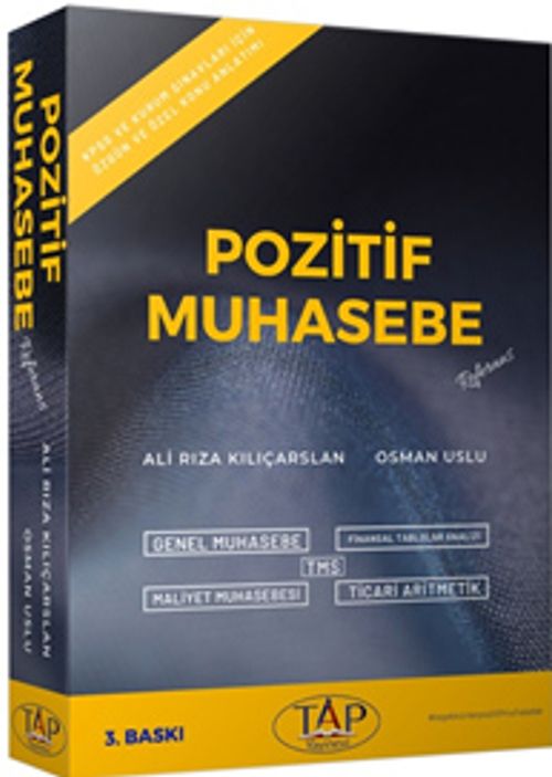 Pozitif Muhasebe Özgün ve Özel Konu Anlatımlı