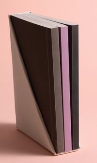 Hidden Agenda 1/4 (3 Notebooks) Purple