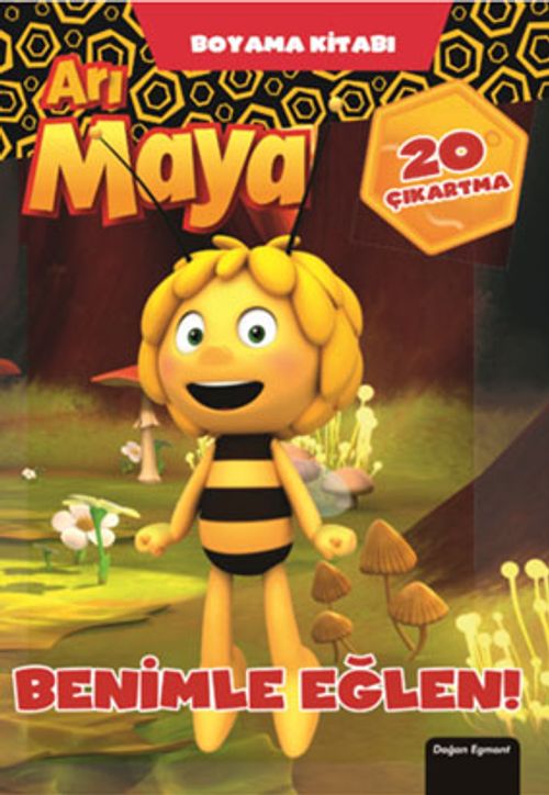 Arı Maya Benimle Eğlen Boyama Kitabı