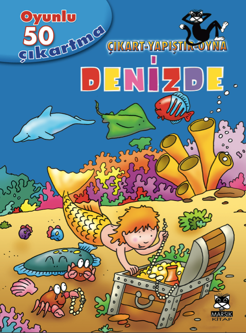 Denizde / Oyunlu 50 Çıkartma Dizisi 