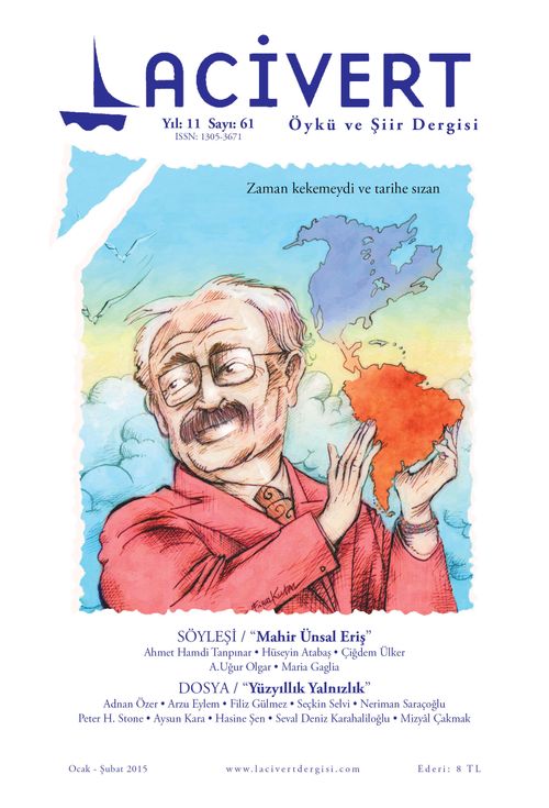 Lacivert Öykü ve Şiir Dergisi Yıl:11 Sayı:61 Ocak-Şubat 2015