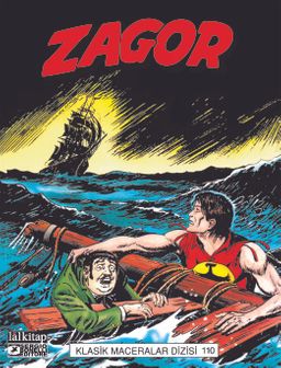 Zagor Klasik Maceralar Cilt: 110 / Kara Gemi-Ay Tanrıçası-Kandrax'ın Dönüşü-Kurban