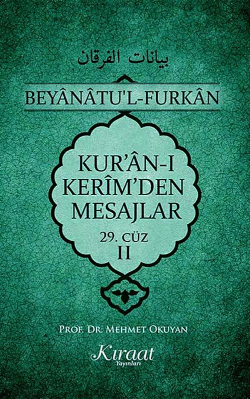 Kur'an-ı Kerim'den Mesajlar 29. Cüz 2 