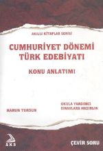 Cumhuriyet Dönemi Türk Edebiyatı Konu Anlatımı