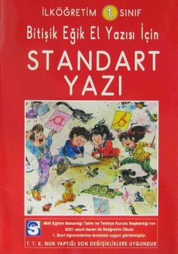 İlköğretim 1. Sınıf Bitişik El Yazısı İçin Standart Yazı