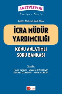 İcra Müdür Yardımcılığı Konu Anlatımlı Soru Bankası