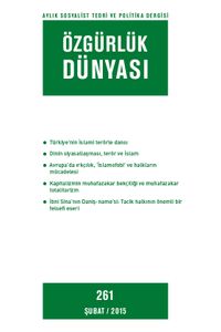 Özgürlük Dünyası / Aylık Sosyalist Teori ve Politika Dergisi / Şubat 2015 Sayı:261