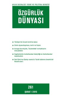 Özgürlük Dünyası / Aylık Sosyalist Teori ve Politika Dergisi / Şubat 2015 Sayı:261
