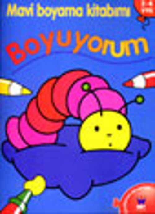 Mavi Boyama Kitabımı Boyuyorum (2-4 yaş)