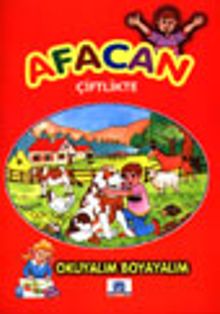 Afacan Çiftlikte Okuyalım Boyayalım