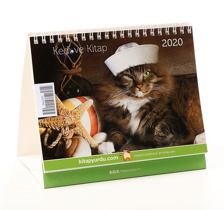2020 Kitapyurdu Masa Takvimi (Kediler)