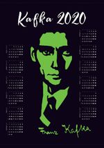 2020 Takvimli Poster - Yazarlar - Kafka