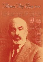 2020 Takvimli Poster - Yazarlar - Mehmet Akif Ersoy