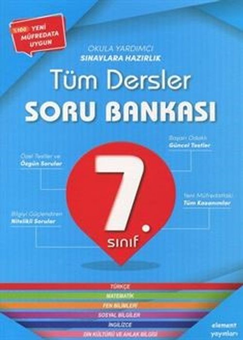 7. Sınıf Tüm Dersler Soru Bankası