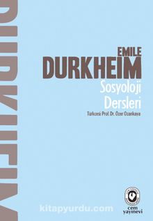 Sosyoloji Dersleri - Emile Durkheim