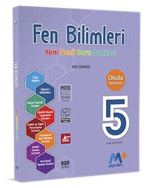 5. Sınıf Fen Bilimleri Yeni Nesil Soru Bankası