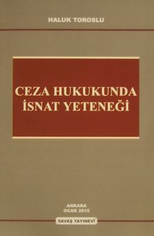 Ceza Hukukunda İsnat Yeteneği
