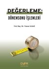 Değerleme: D&ouml;nemsonu İşlemleri