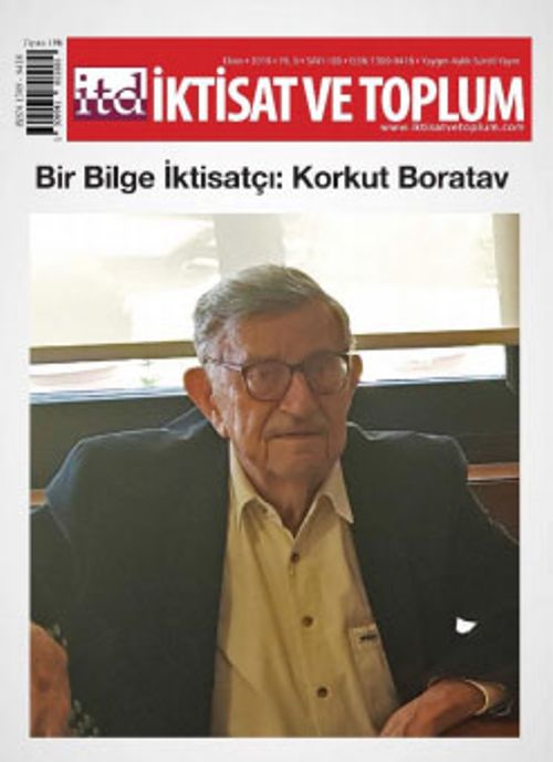 İktisat ve Toplum Sayı:108 Ekim 2019