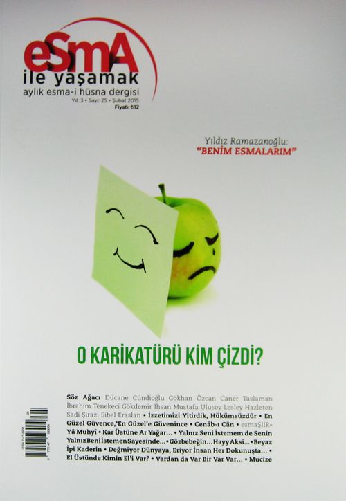 Esma İle Yaşamak Aylık Esma-i  Hüsna Dergisi Sayı:25 Şubat 2015