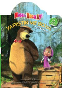 Maşa ile Kova Ayı / Yapıştır Boya - Hediye Zamanı