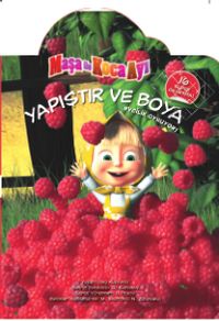 Maşa ile Koca Ayı / Yapıştır Boya - Evcilik Oynuyor