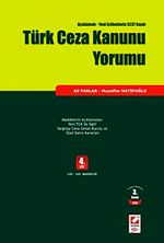 Türk Ceza Kanunu Yorumu (4 Cilt)