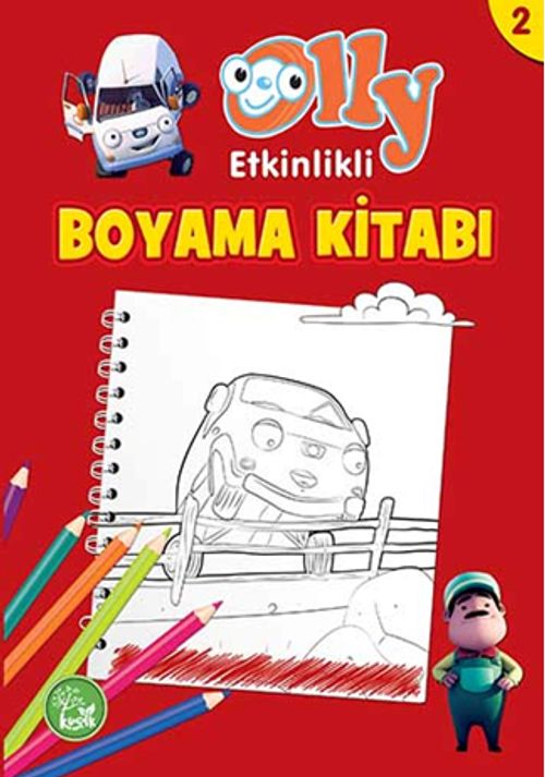 Olly Etkinlikli Boyama Kitabı 2