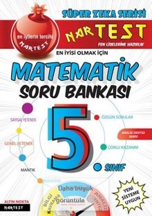 5 Sınıf Matematik Soru Bankası Süper Zeka Serisi