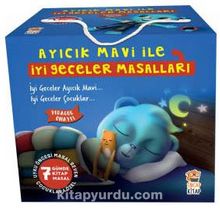 Ayıcık Mavi ile İyi Geceler Masalları Seti (7 Kitap) - Melek Dinçer