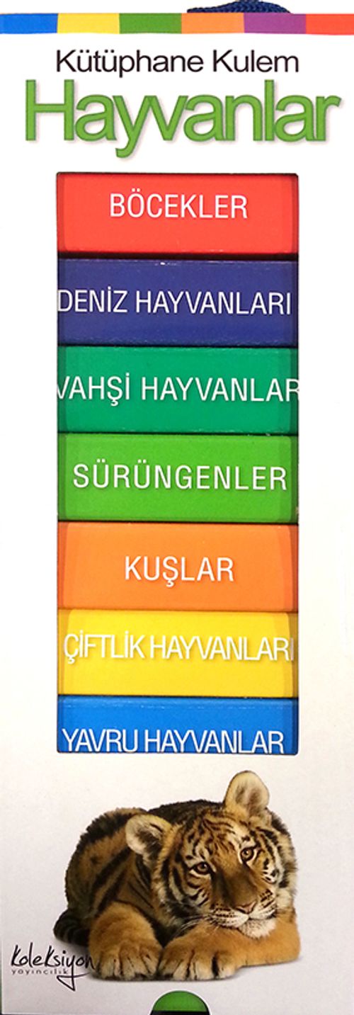 Kütüphane Kulem Hayvanlar (8 Kitap)