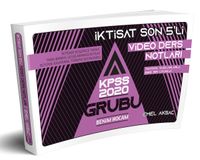 KPSS A Grubu İktisat Son 5'li Video Ders Notları Bankası