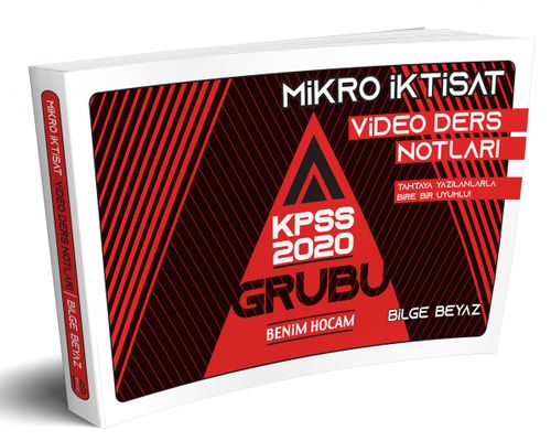 KPSS A Grubu Mikro İktisat Video Ders Notları Bankası