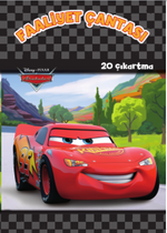 Disney Arabalar Faaliyet Çantası (20 Çıkartma)