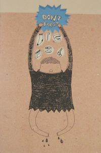 Don't Forget (El Yapımı Defter-Küçük Boy)