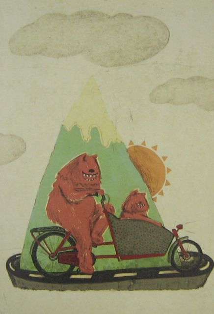 Bisikletli Canavar  (El Yapımı Defter-Küçük Boy)