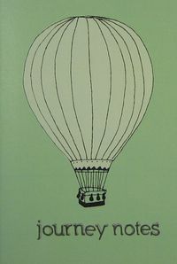 Journey Notes - Yeşil (El Yapımı Defter-Büyük Boy)