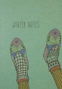Winter Notes (El Yapımı Defter-Büyük Boy)