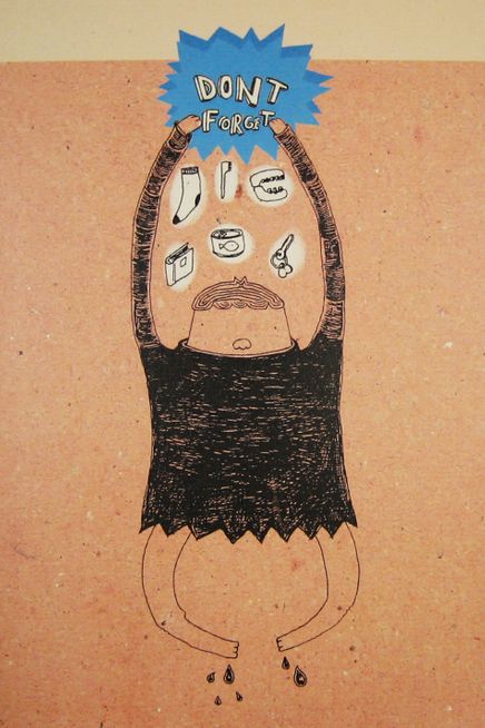 Don't Forget (El Yapımı Defter-Büyük Boy)