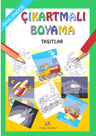 Çıkartmalı Boyama  Taşıtlar - Okul Öncesi