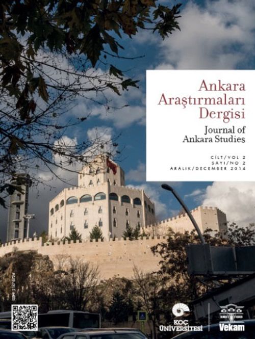 Ankara Araştırmaları Dergisi 4. Sayı