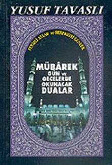 Mübarek Gün ve Gecelerde Okunacak Dualar (Kod: E16)