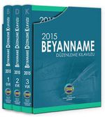 2015 Beyanname Düzenleme Kılavuzu (3 Cilt)