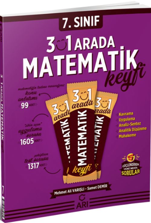 7. Sınıf Matemito 3'ü 1 Arada Matematik Keyfi 