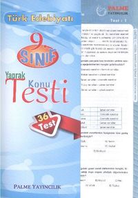 9. Sınıf Türk Edebiyatı Yaprak Konu Testi (36 Test)